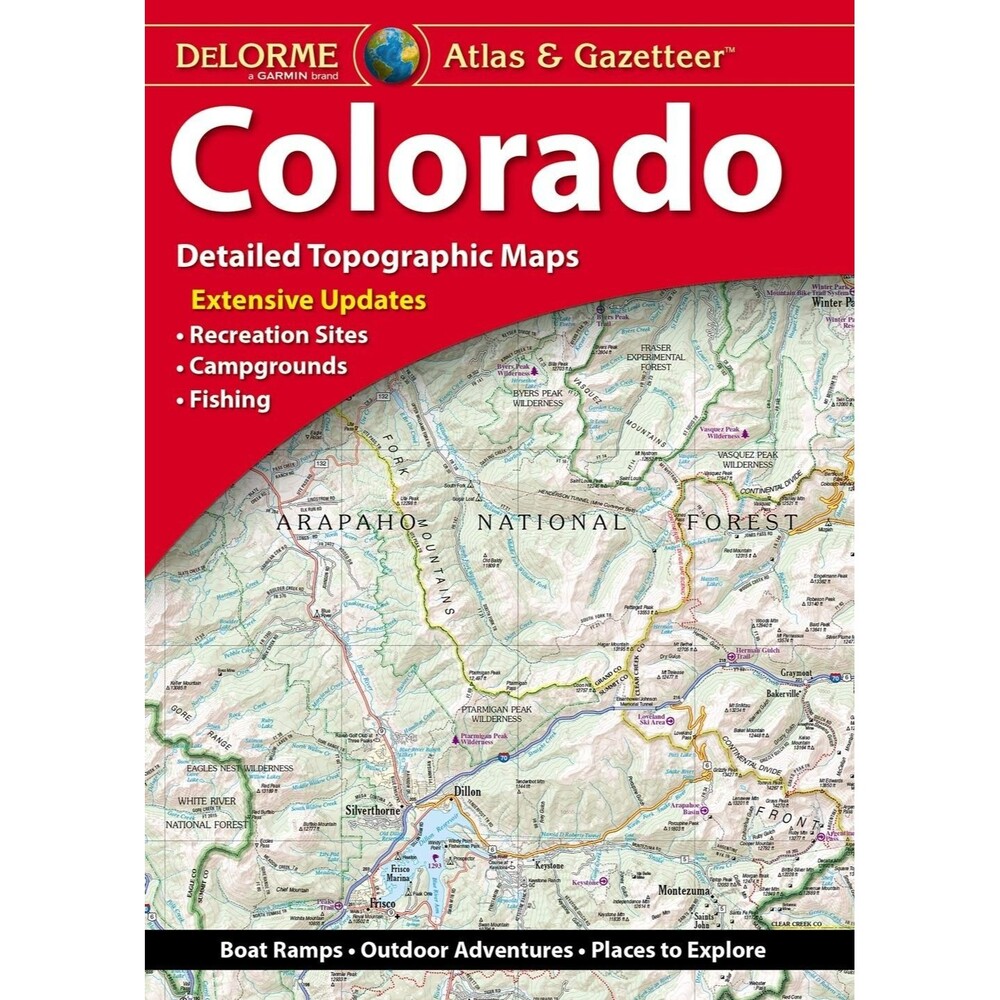 Delorme Atlas & Gazetteer: COLORADO